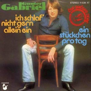 Gunter Gabriel - Ich Schlaf Nicht Gern Allein Ein (1977) 3x3